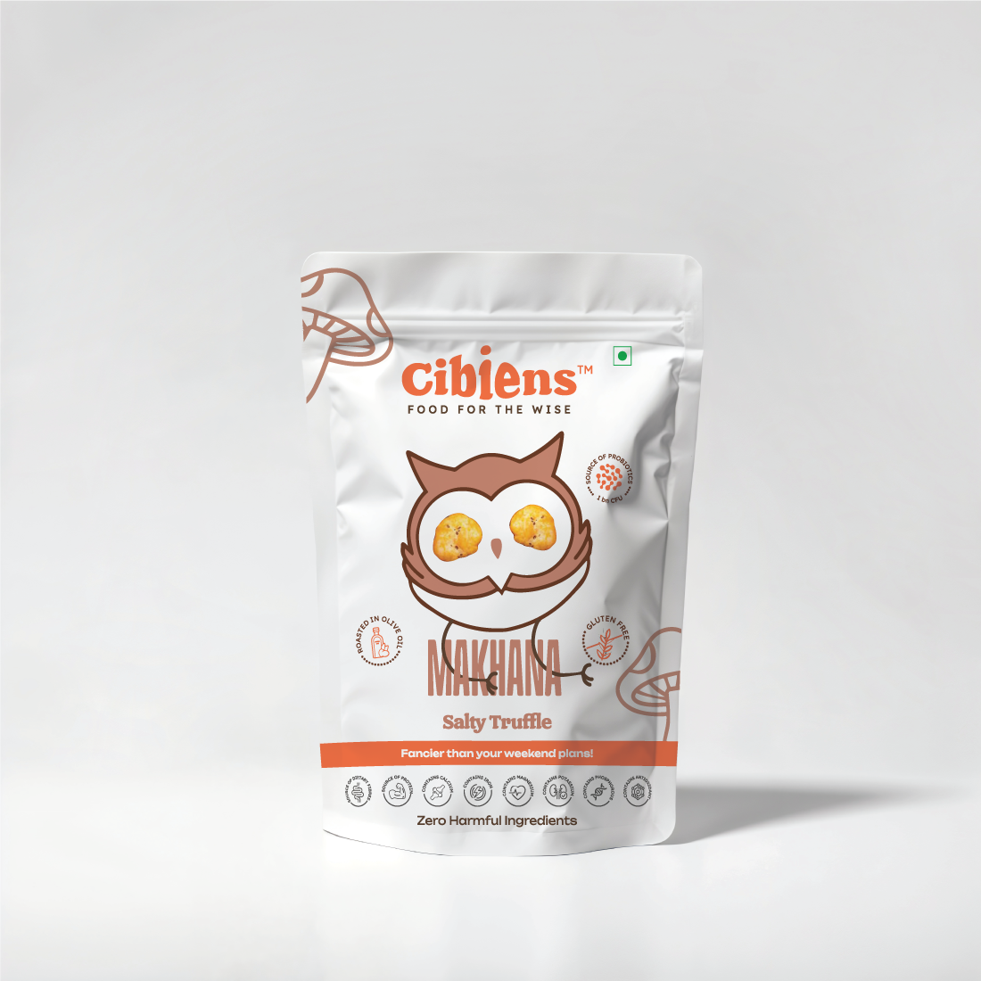 SALTY TRUFFLE PROBIOTIC MAKHANA