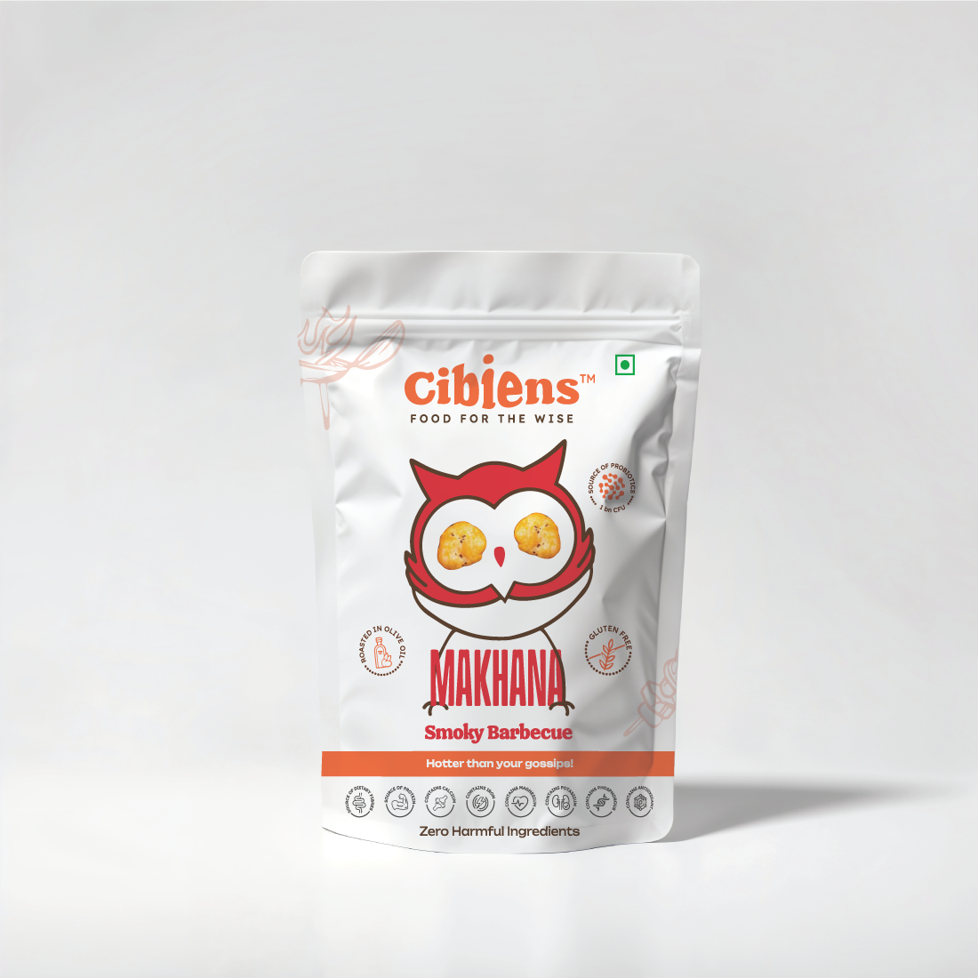 SMOKY BARBECUE PROBIOTIC MAKHANA