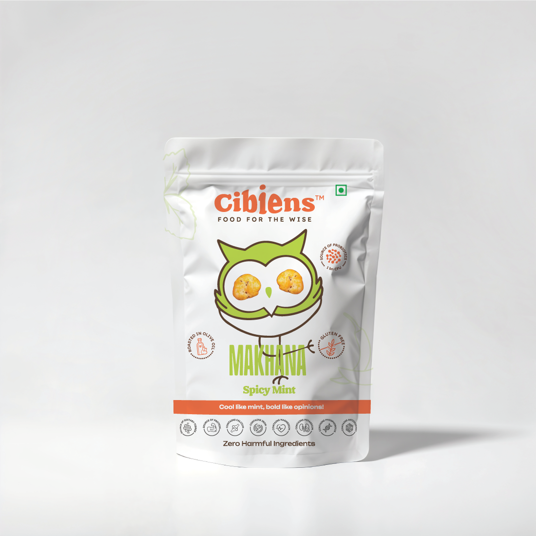 SPICY MINT PROBIOTIC MAKHANA